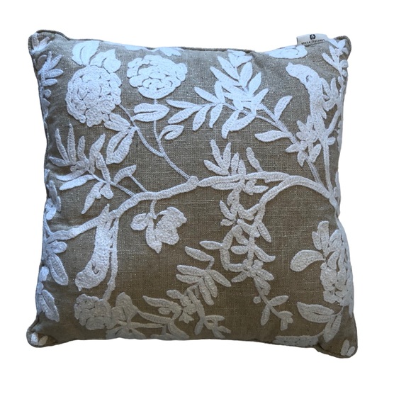 Villa Lugano Other - Villa Lugano Multi Texture Neutral Throw Pillow